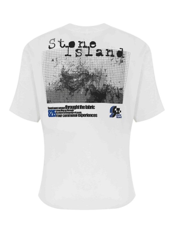 STONE ISLAND: t-shirts online - Oversized T-Shirt 2100016 In Cotton
