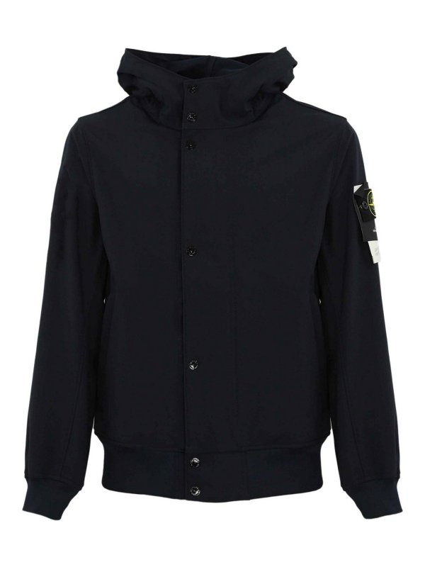 STONE ISLAND: casual jackets - Light Soft Shell Jacket 4100090