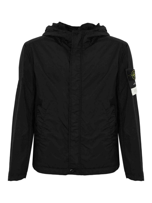 STONE ISLAND: casual jackets - Jacket 4100092 Crinkle Reps