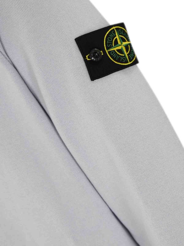 The Best Shops STONE ISLAND: Pull col rond - Pull Col Rond - Violet