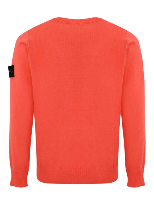 STONE ISLAND: クルーネック online - クルーネック - 赤