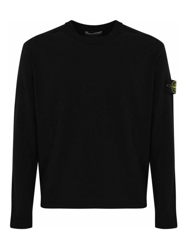 STONE ISLAND: Pull col rond - Pull Col Rond - Bleu