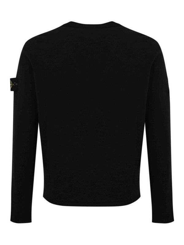 STONE ISLAND: Pull col rond online - Pull Col Rond - Bleu