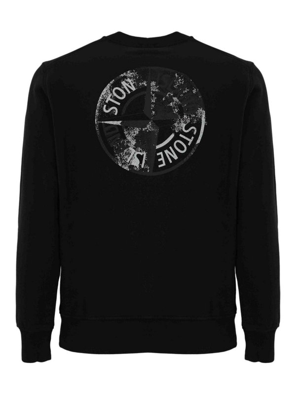 STONE ISLAND: スウェット＆セーター online - スウェットシャツ/セーター - 黒