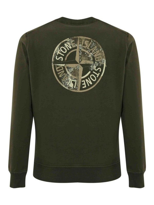 STONE ISLAND: スウェット＆セーター online - スウェットシャツ/セーター - 緑