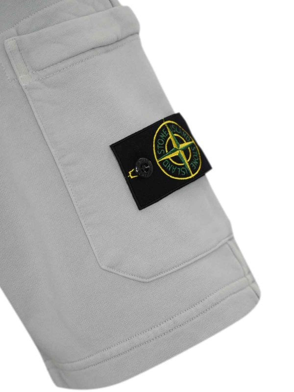 The Best Shops STONE ISLAND: トラウザーショーツ - ショートパンツ - グレー