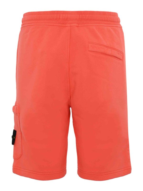 STONE ISLAND: Shorts online - Short - Rouge