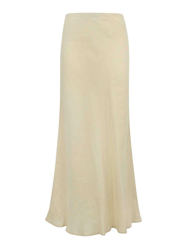 TWINSET: Lange Röcke - Langer Rock - Hellbeige