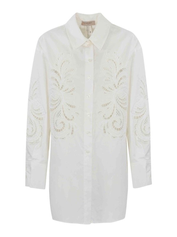 TWINSET: シャツ - シャツ - 白