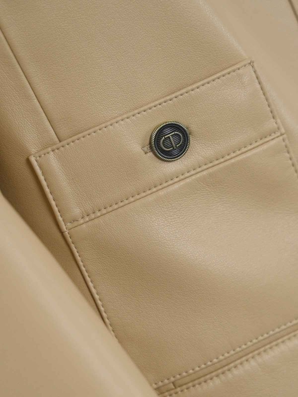 The Best Shops TWINSET: Chaquetas casual - Chaqueta Casual - Beis