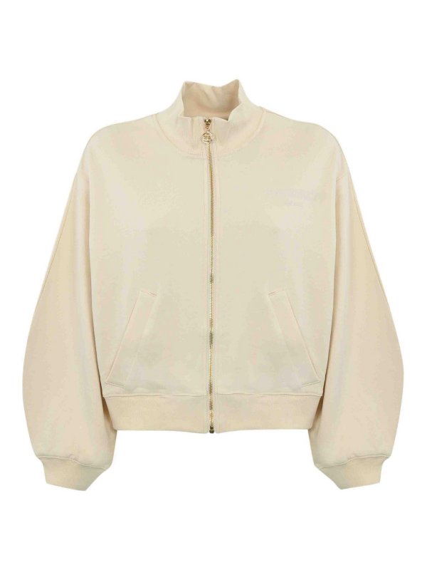 TWINSET: Chaquetas Bomber - Chaqueta Bomber - Beis