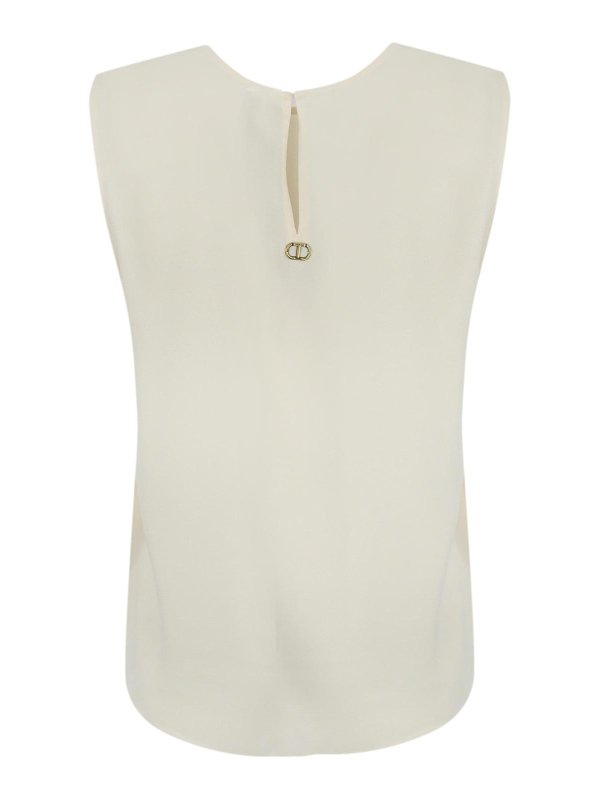 TWINSET: Tops und Tank Tops online - Top - Weiß