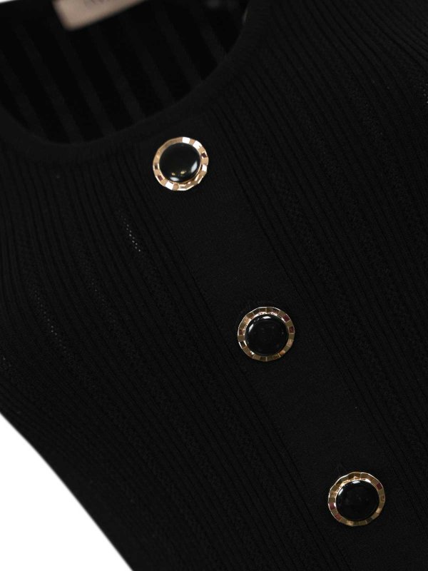 The Best Shops TWINSET: Tops y camisetas sin mangas - Top - Negro