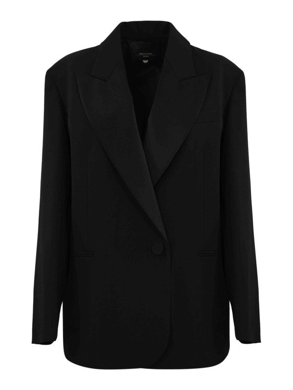 WEEKEND MAX MARA: Blazer - Blazer - Schwarz