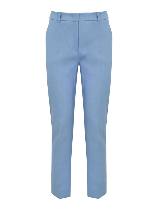 WEEKEND MAX MARA: Pantalones casual - Pantalón Casual - Azul Claro