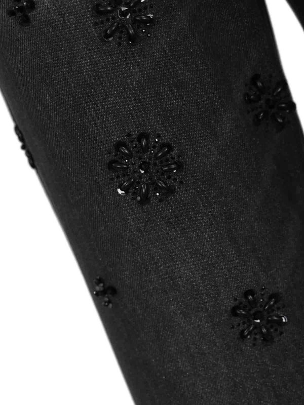 The Best Shops WEEKEND MAX MARA: bootcut jeans - Manetta Jeans In Denim With Sequins