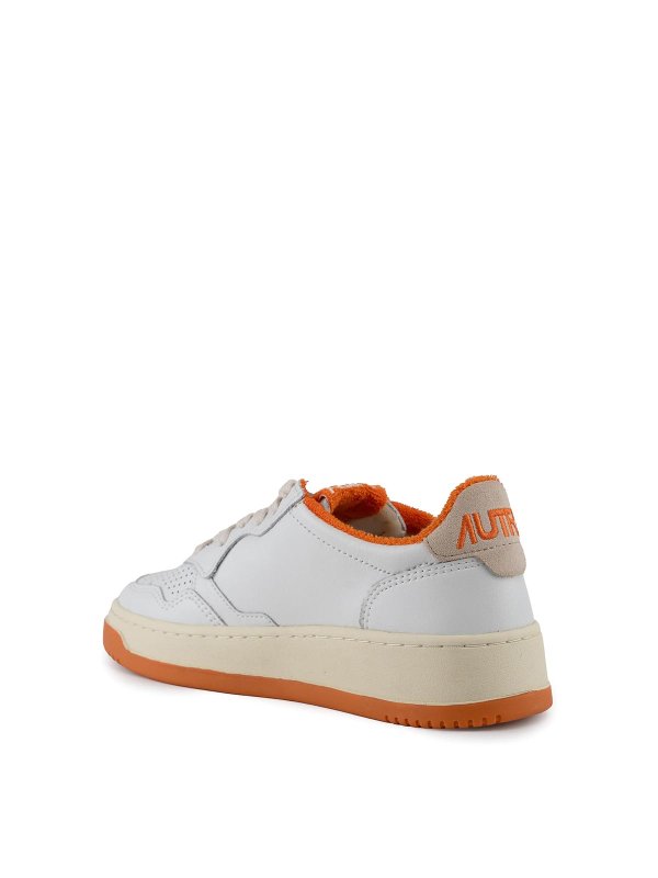 AUTRY: trainers online - Medalist Low Sneakers In Leather