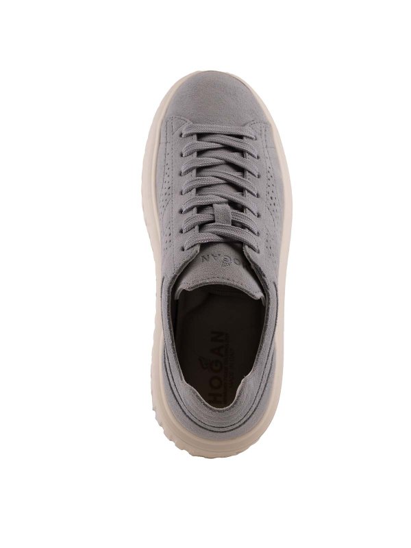 The Best Shops HOGAN: sneakers - Sneaker Htripes H in pelle scamosciata