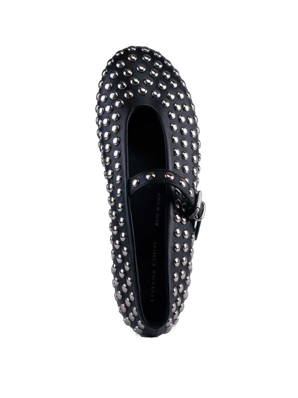 The Best Shops LIVIANA CONTI: フラットシューズ - フラットシューズ - 黒