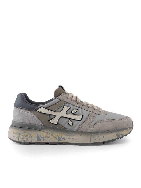 PREMIATA: trainers - Mick 7218 Gray Sneakers