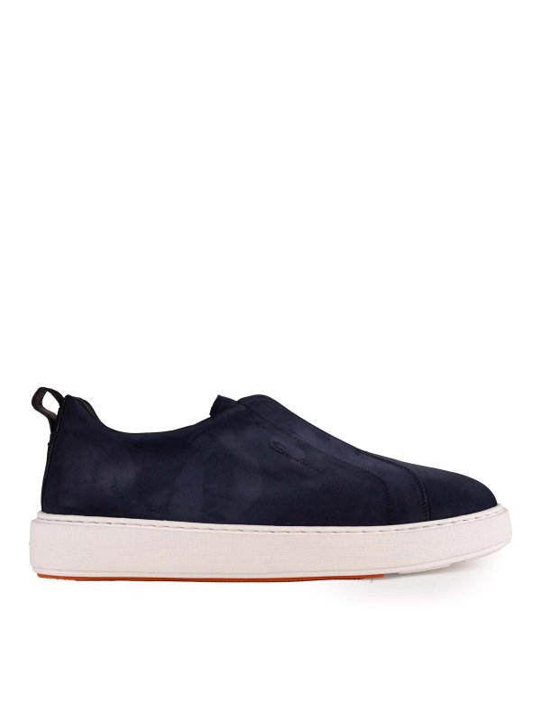 SANTONI: Sneaker - Sneaker - Blau