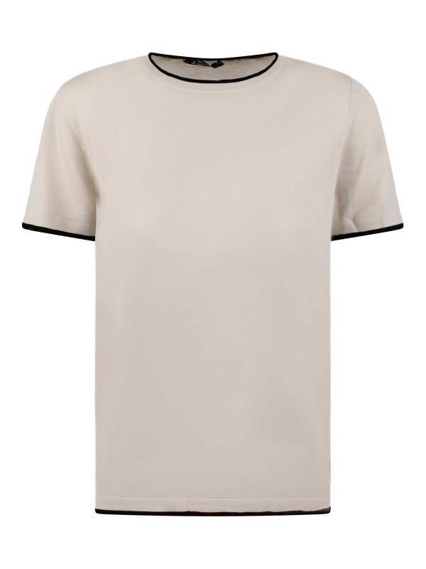 S MAX MARA: ボートネック - ボートネック - ベージュ