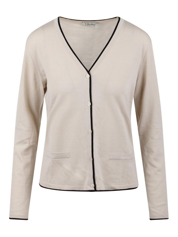 S MAX MARA: cardigans - Cardigan In Lana
