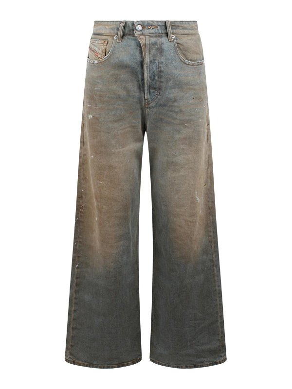 DIESEL: ブーツカットジーンズ - ブーツカットジーンズ - ベージュ