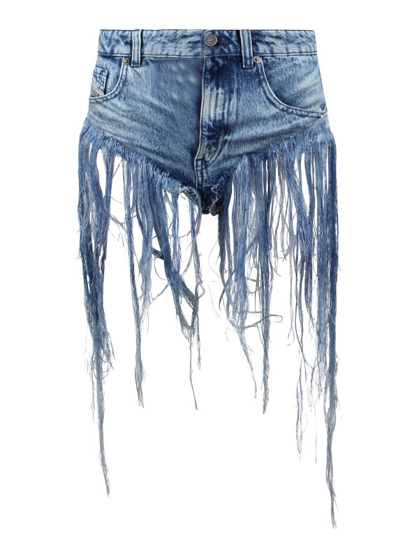 DIESEL: Hosen Shorts - Shorts - Blau