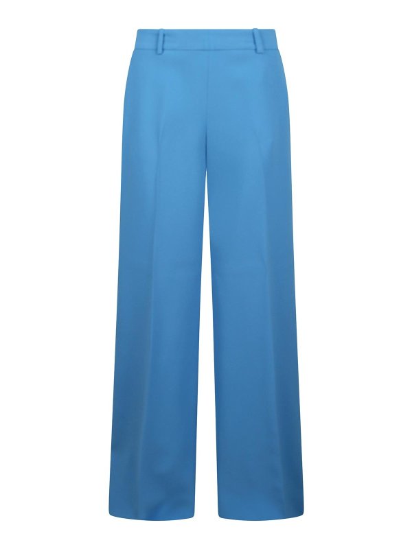 ERMANNO SCERVINO: Pantalons casual - Pantalons Décontractés - Bleu