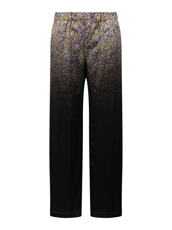 N°21: casual trousers - Large leg shaded trousers