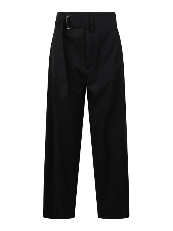 N°21: pantaloni casual - Pantaloni A Gamba Dritta Con Cintura