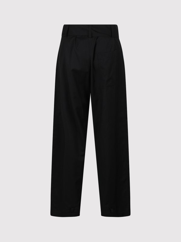 N°21: pantaloni casual online - Pantaloni A Gamba Dritta Con Cintura