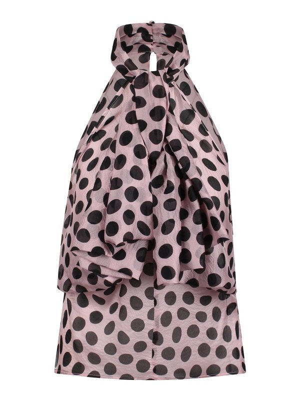 NINA RICCI: Tops & Tank tops - Fluid Top with bow