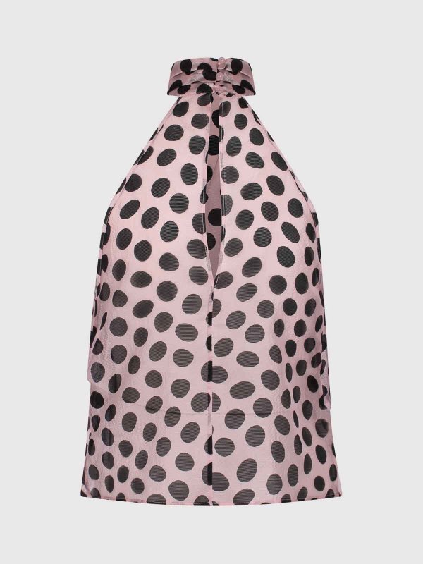 NINA RICCI: Tops & Tank tops online - Fluid Top with bow