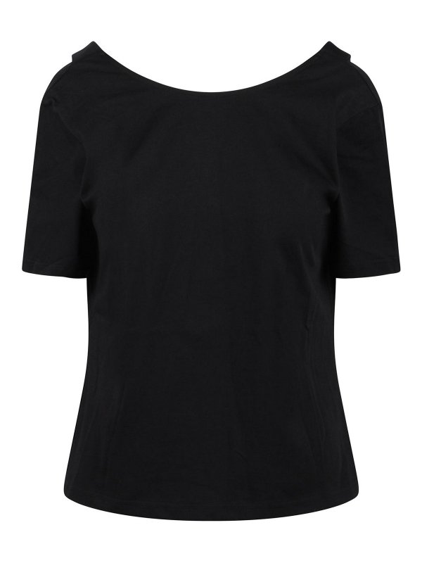 NINA RICCI: Tシャツ - Tシャツ - 黒