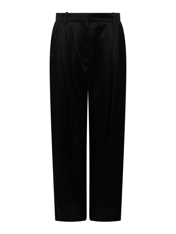 NINA RICCI: casual trousers - Pleated trousers