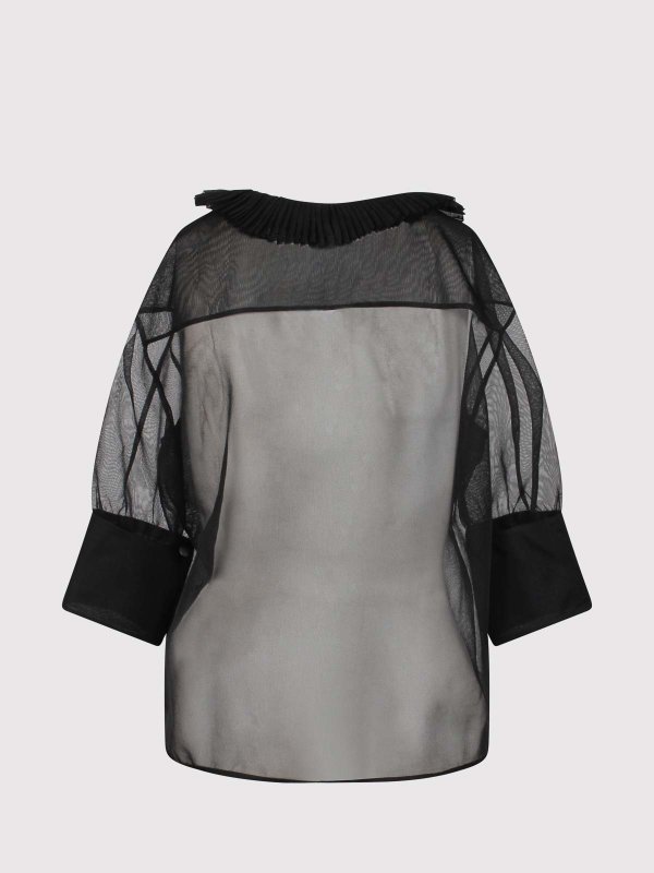 Philosophy di Lorenzo Serafini: bluse online - Blusa Trasparente