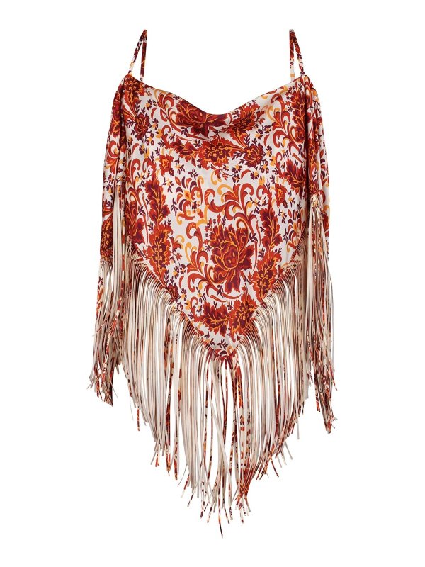 RABANNE: Tops y camisetas sin mangas - Top - Multicolor