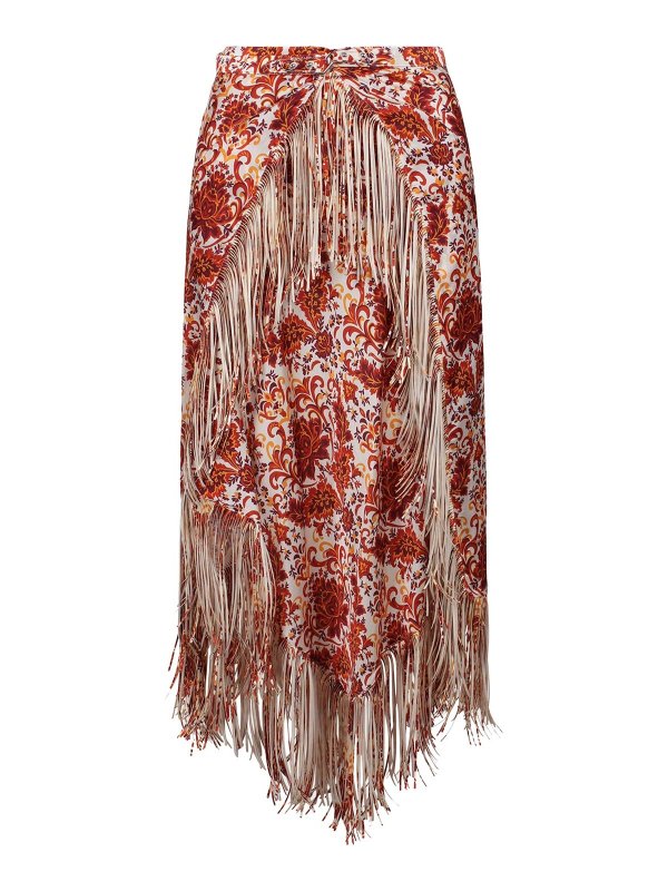 RABANNE: gonne al ginocchio  e longuette - Gonna Con Frange