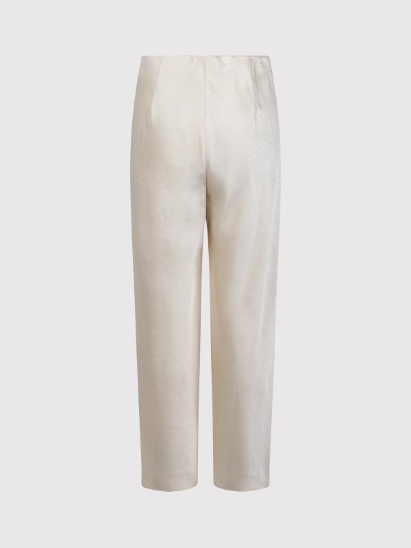 VINCE: casual trousers online - Fluid satin trousers