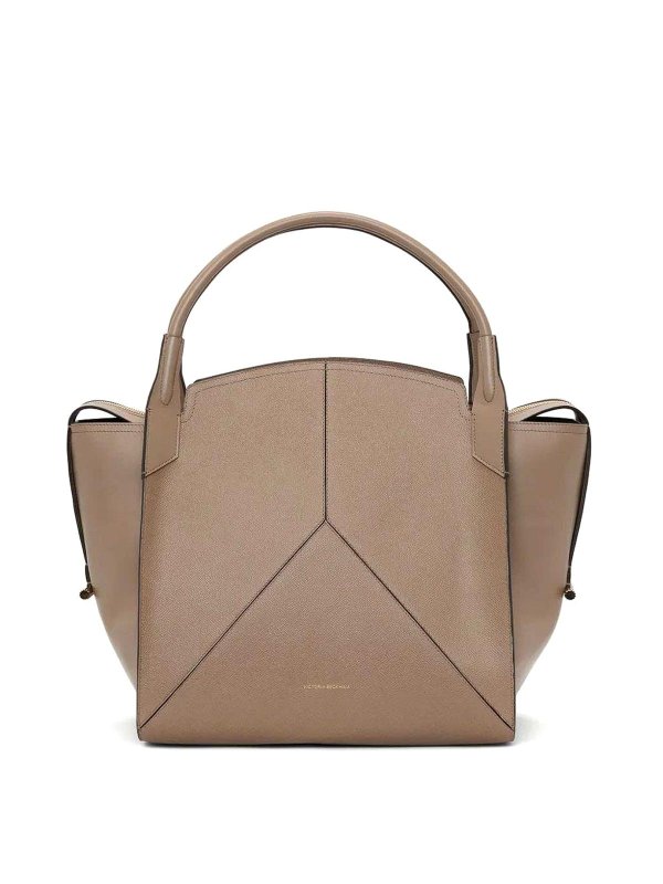 VICTORIA BECKHAM: クロスボディバッグ - クロスボディバッグ - ライトグレー