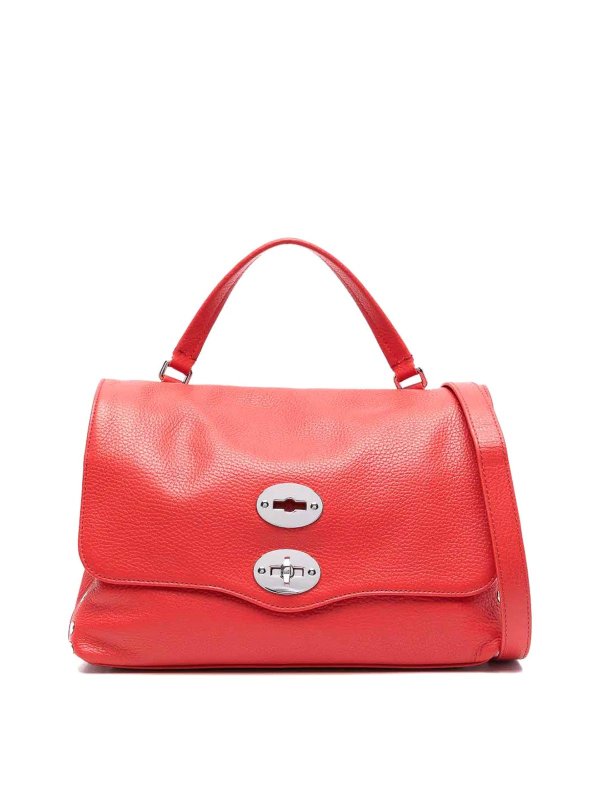 ZANELLATO: cross body bags - Daily postman bag day red