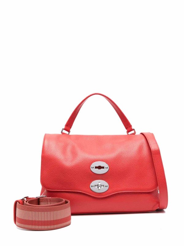 ZANELLATO: cross body bags online - Daily postman bag day red