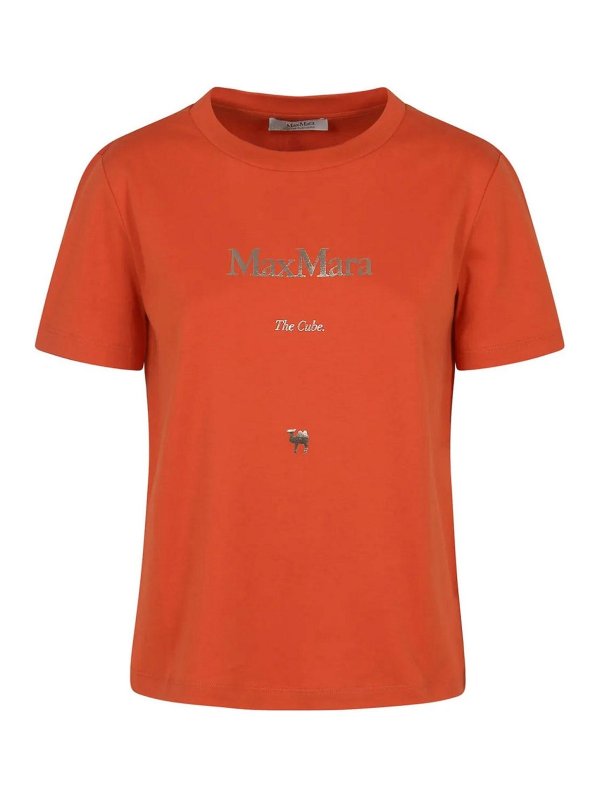 S MAX MARA: Tシャツ - Tシャツ - オレンジ