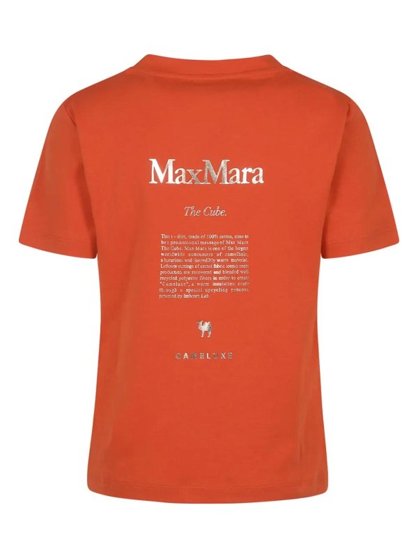 S MAX MARA: Tシャツ online - Tシャツ - オレンジ