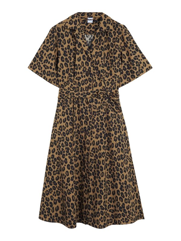 ASPESI: knee length dresses - Spoiled dress