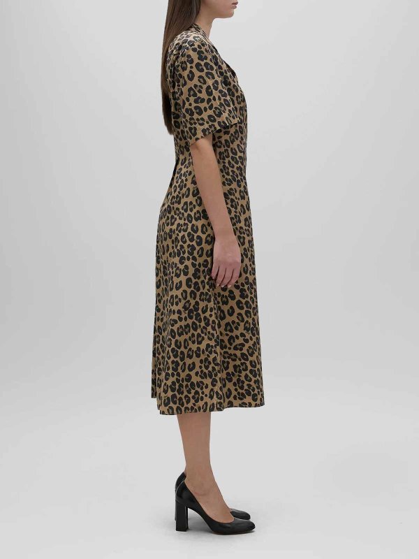 ASPESI: knee length dresses online - Spoiled dress