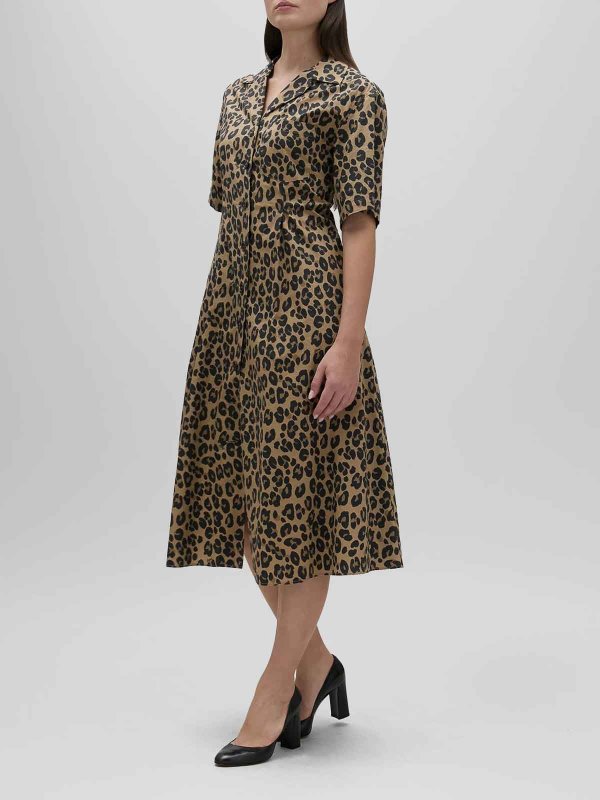 The Best Shops ASPESI: knee length dresses - Spoiled dress