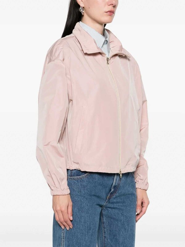 HERNO: casual jackets online - Pink short jacket